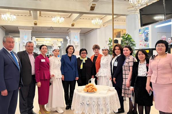 28 апреля 2023 года состоялся дружественный рабочий визит представителей  ВУЗа-партнера – Кыргызско-Казахского университета (Кыргызская Республика, г.Бишкек)